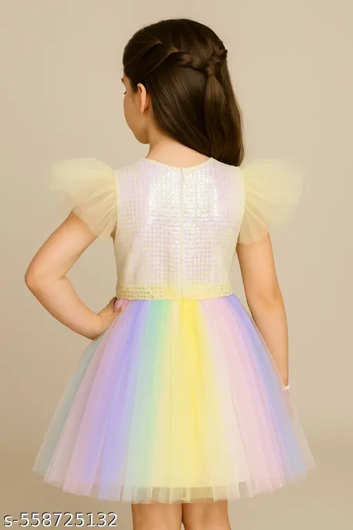 Kids Rainbow Dress 2
